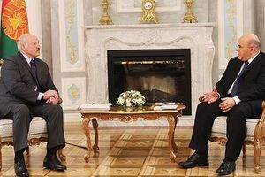 17 июля Лукашенко встречался с Мишустиным