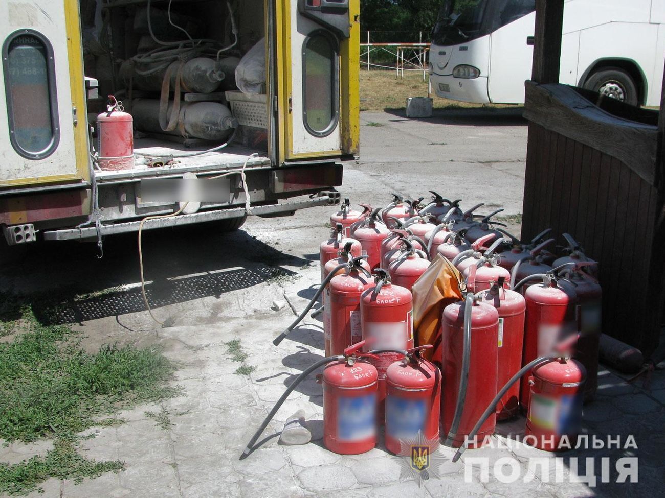 За даними поліції, інцидент стався під час планового перезаряджання вогнегасника