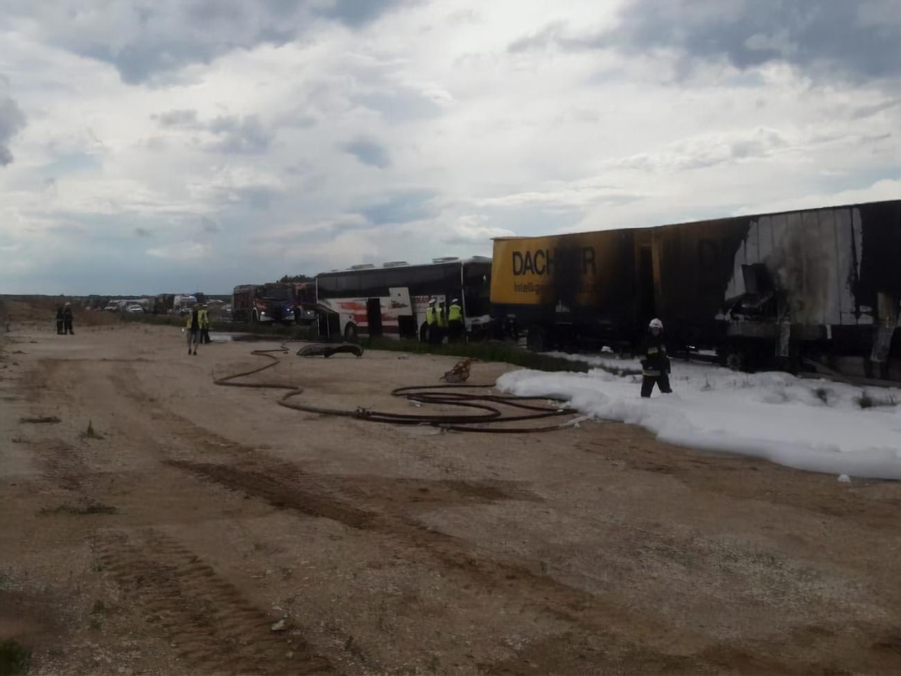 Після зіткнення стався вибух