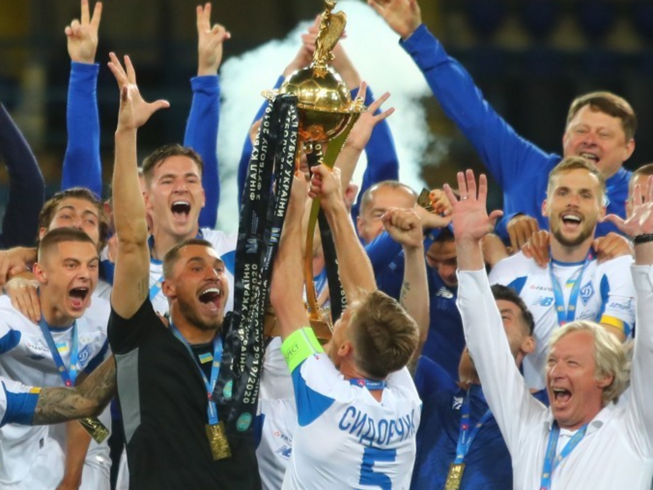 Під керівництвом Михайличенка в цьому сезоні "Динамо" виграло Кубок України