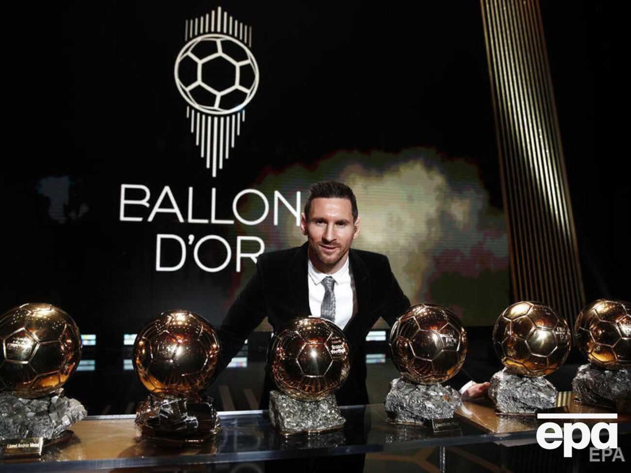 Месси &ndash; рекордсмен по количеству "Золотых мячей"