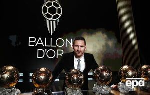 Месси – рекордсмен по количеству "Золотых мячей"