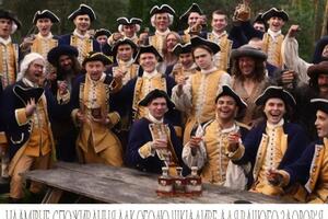 В сеть попали кадры со съемок нового рекламного ролика коньяка "Довбуш Карпатський"