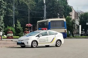 В Луцке захватили автобус