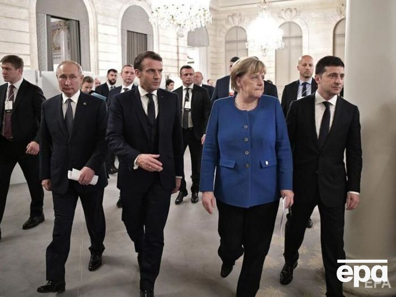 Остання зустріч "Нормандської четвірки" відбулася у грудні 2019 року