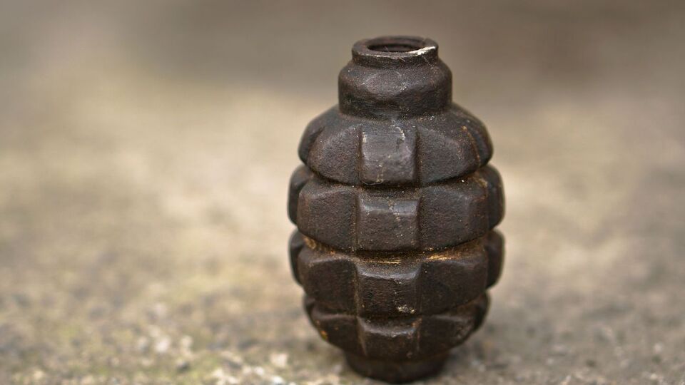 У затриманого вилучили гранату "Ф-1"