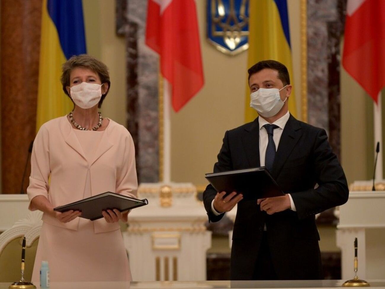 Соммаруга прибыла в Украину с государственным визитом по приглашению Зеленского