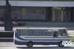 Автобус был захвачен в центре Луцка