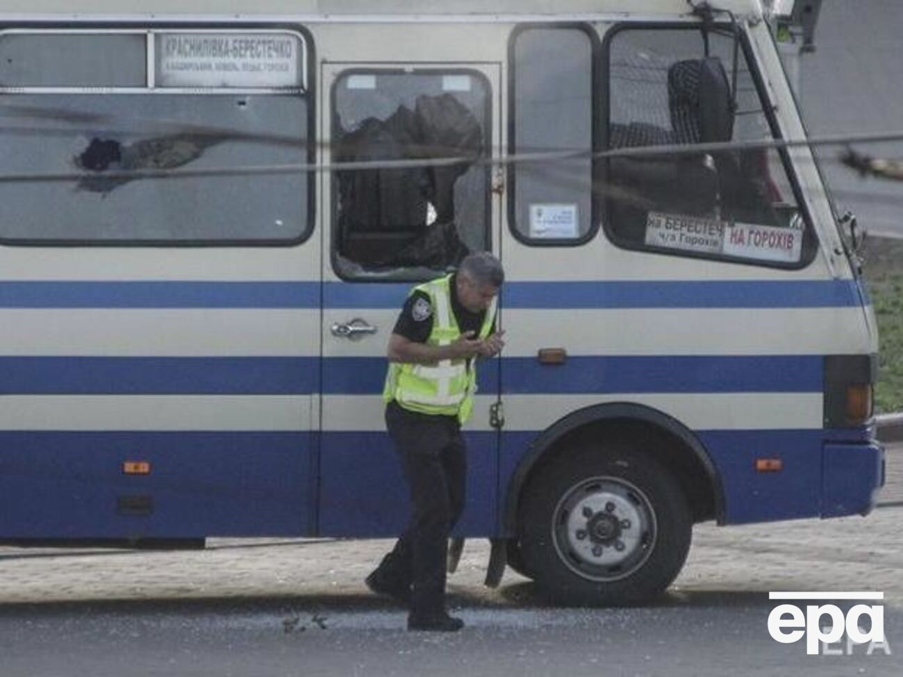 В МВД утверждают, что пуля прошла в 15&ndash;20 см