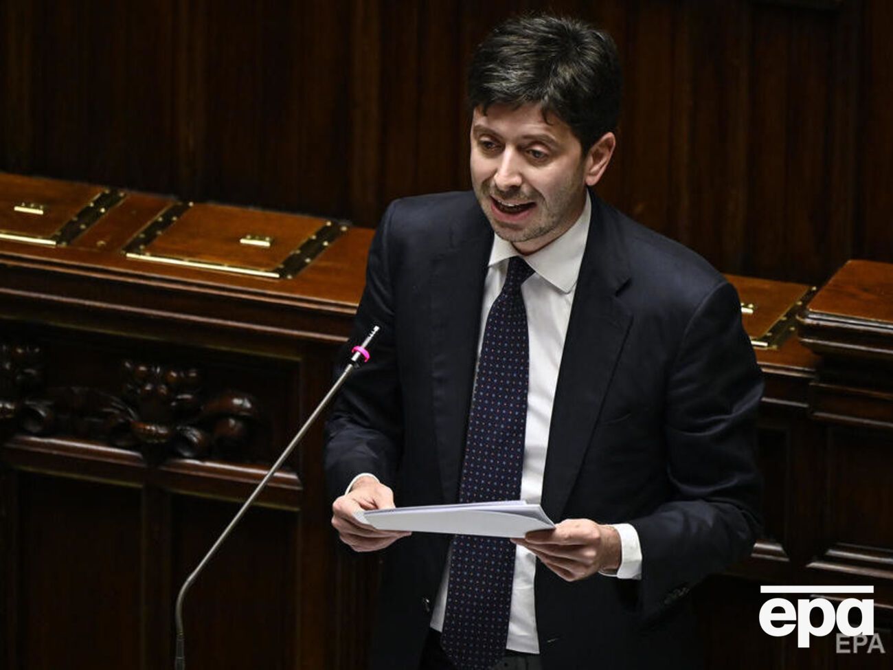 Міністр Сперанца сказав, що повної безпеки не буде, поки не з'явиться вакцина