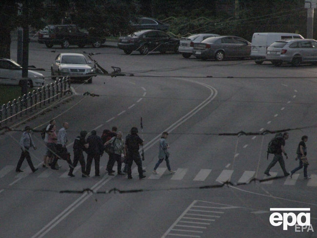 Заручники залишили автобус після того, як Кривош здався