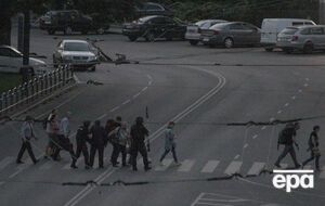 Заложники покинули автобус после того, как Кривош сдался