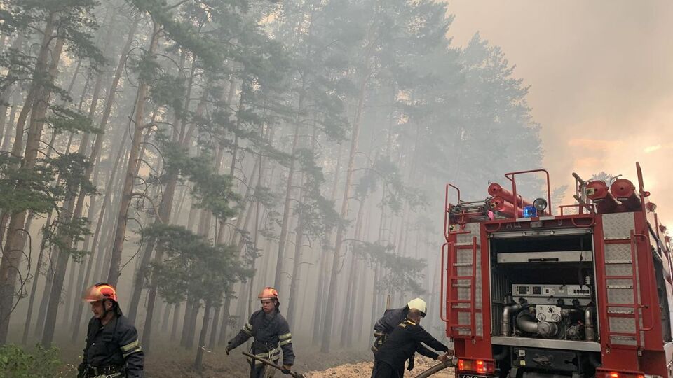 К тушению пожара привлекли 71 спасателя