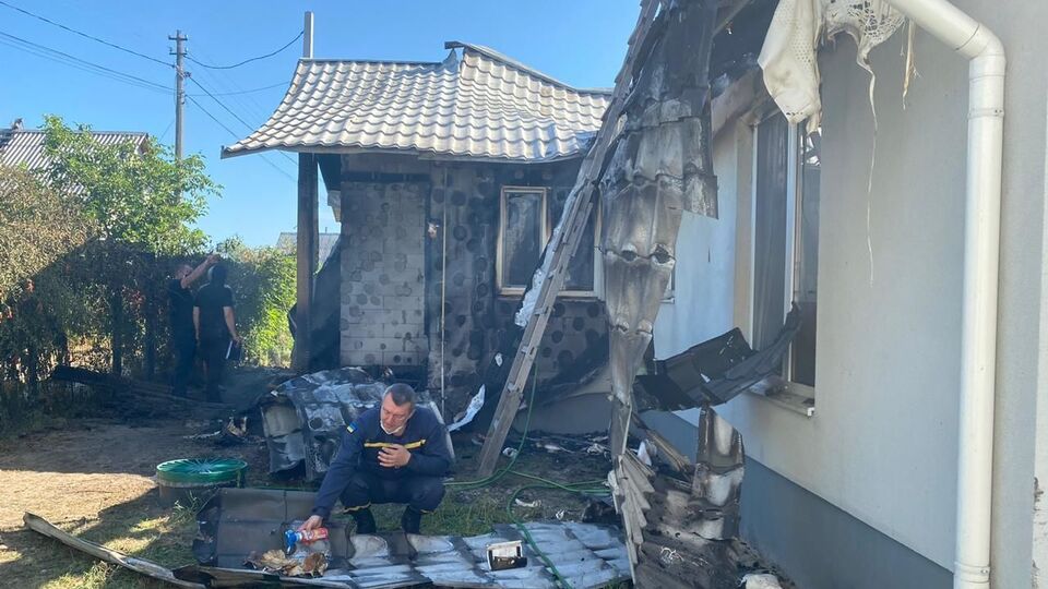 Будинок Шабуніна горів у ніч на 23 липня