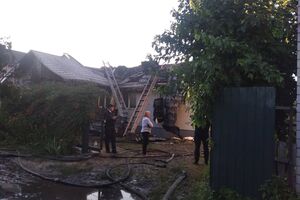 Пожежа в будинку Віталія Шабуніна сталася в ніч із 22-го на 23 липня