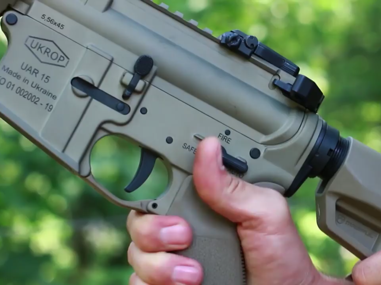 Спецподразделения НГУ вооружат винтовкой UAR-15