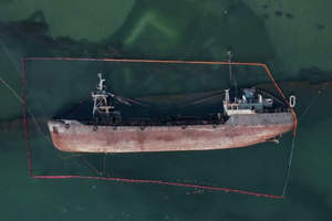 Криклий: Теперь мы как можно скорее решим проблему с танкером и наконец-то освободим пляж "Дельфин" от токсичного металлолома