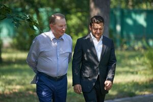 Зеленский поблагодарил Кучму за работу в контактной группе
