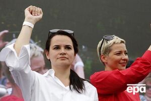 Тихановська (ліворуч): Коли ця влада піде, тут не буде майдану