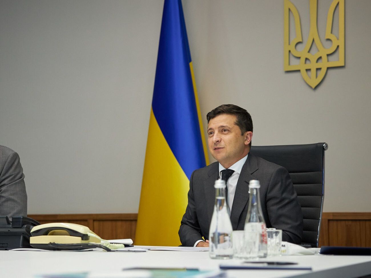 Зеленський брав участь в обговоренні проєкту за допомогою відеозв'язку
