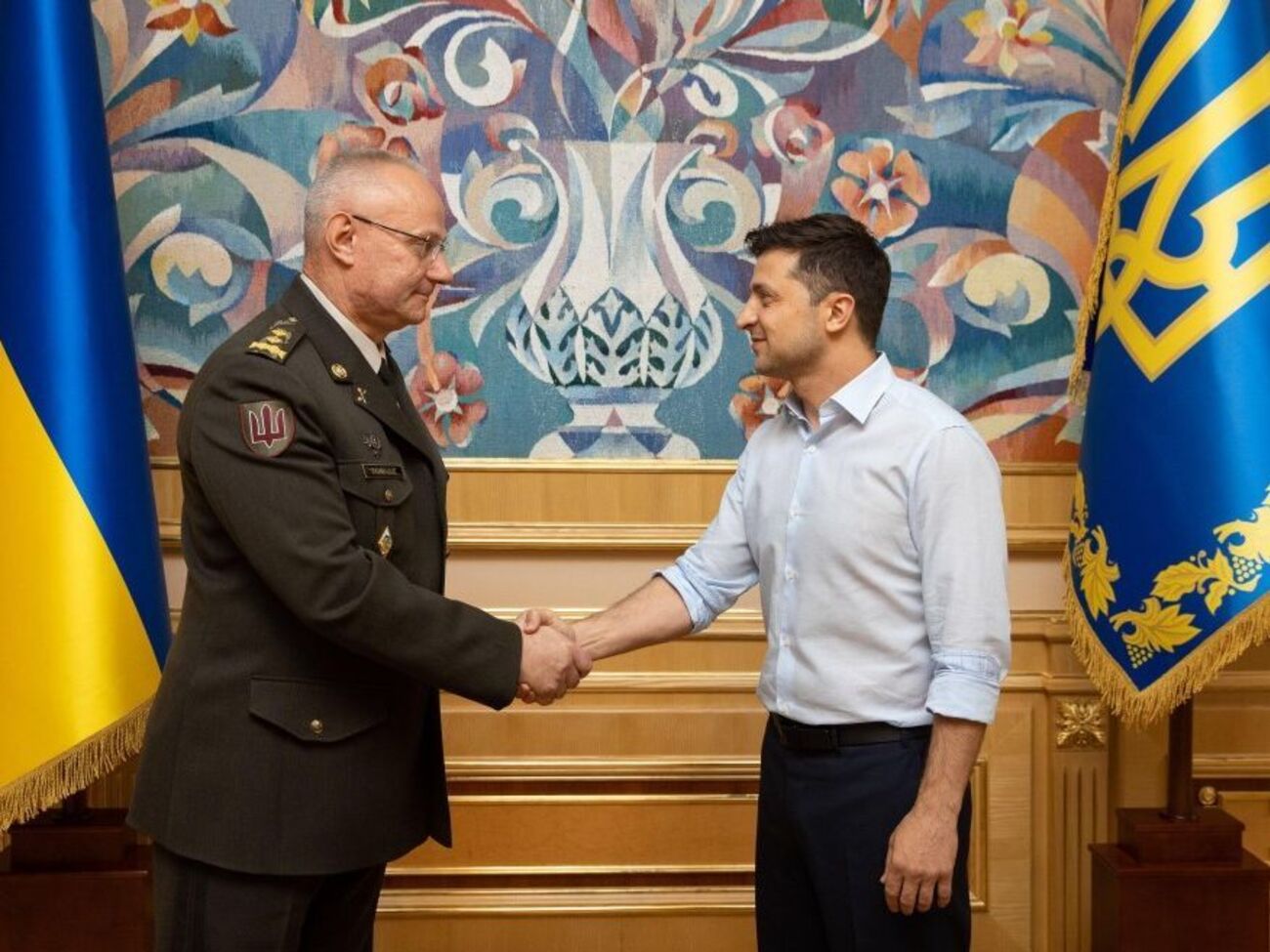 Хомчак заявил Зеленскому, что перемирие на Донбассе соблюдается