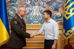Хомчак заявив Зеленському, що перемир'я на Донбасі дотримуються