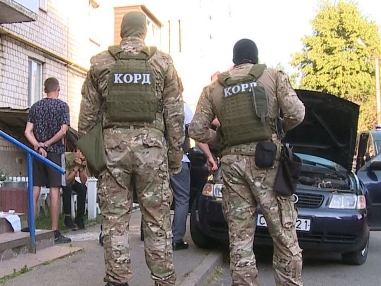 Зловмисників, які намагалися втекти на автомобілі Audi, затримали неподалік від місця скоєння злочину