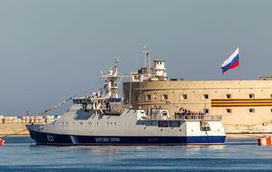 РФ провела в окупованому Криму так званий військово-морський парад підрозділів Чорноморського флоту