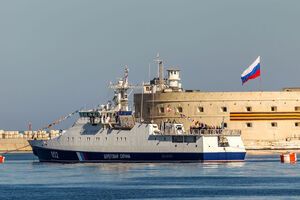 РФ провела в окупованому Криму так званий військово-морський парад підрозділів Чорноморського флоту