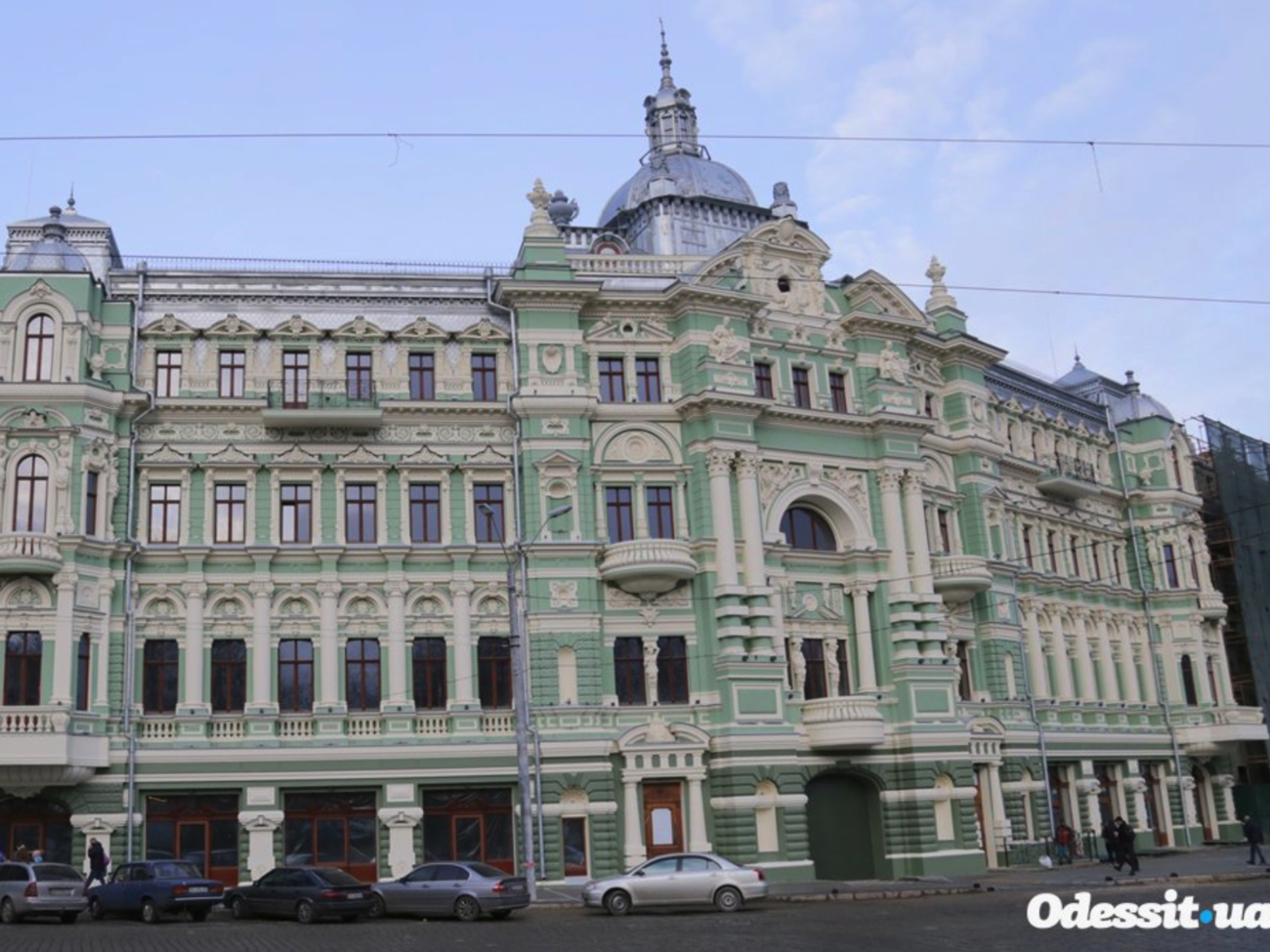 Здание отреставрировали в прошлом году