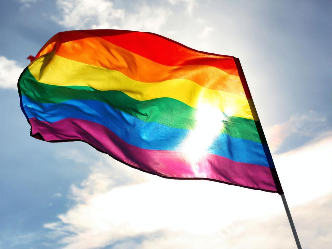 Уперше райдужний прапор використали 25 червня 1978 року на гей-прайді в Сан-Франциско
