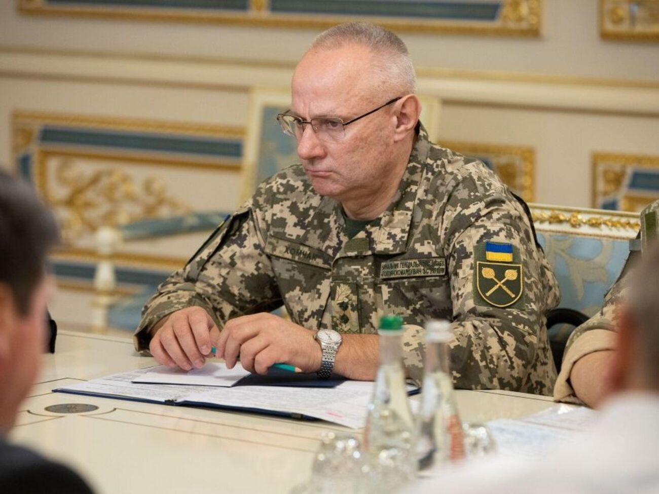 Хомчак сообщил, что перемирие выполняется