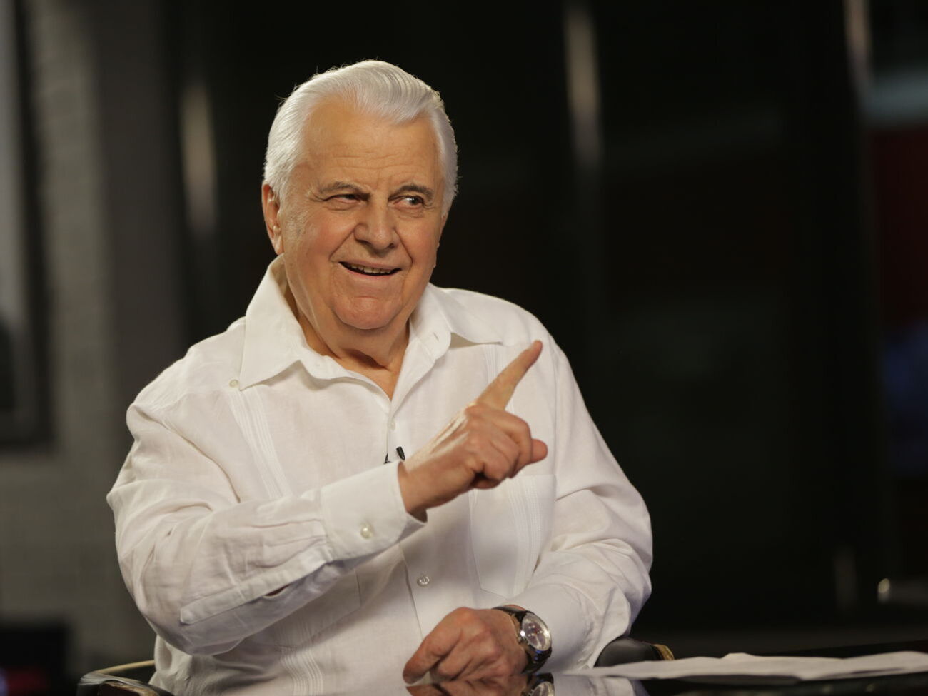 Кравчук был первым президентом Украины после провозглашения независимости