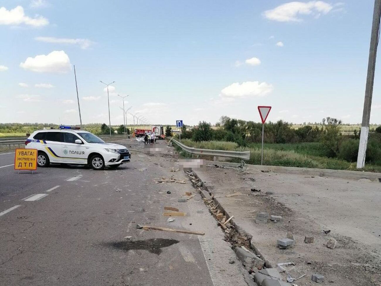 Водій DAF збив на смерть двох чоловіків