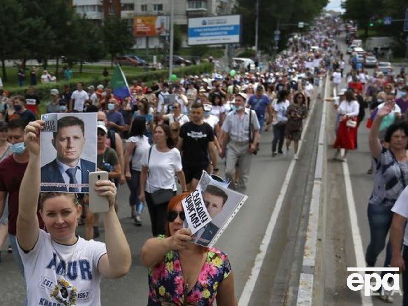 Протесты в Хабаровске начались после того, как задержали&nbsp;Фургала