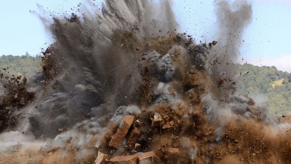 С 13-го по 26 июля на Донбассе произошло около около 2,1 тыс. взрывов