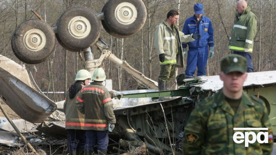 Польський борт номер один розбився 10 квітня 2010 року