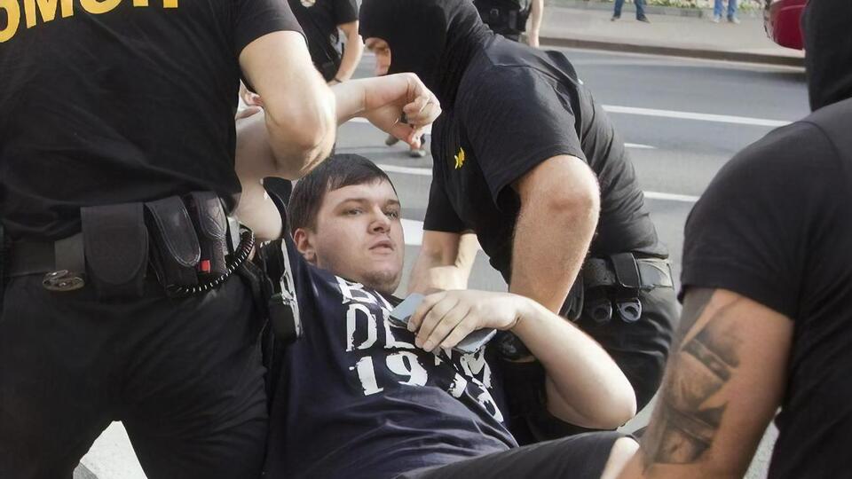 В Бресте задержали семь участников несанкционированной акции