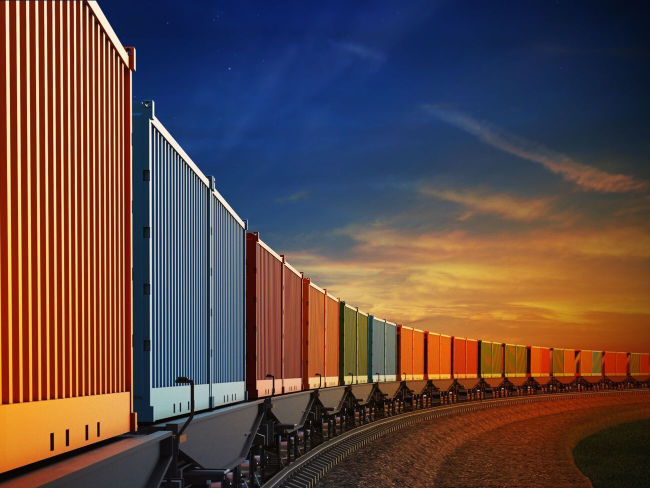 Первый пилотный контейнерный поезд из Китая украинская сторона приняла 8 июня