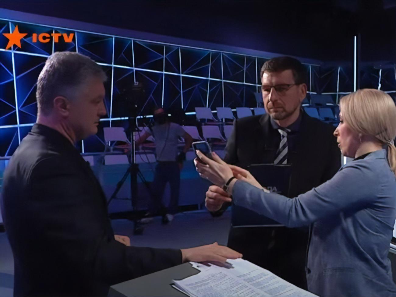 Інцидент стався у прямому ефірі на ICTV