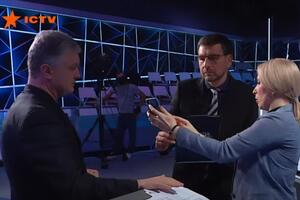 Інцидент стався у прямому ефірі на ICTV