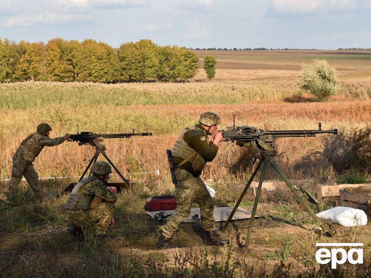 Вогонь по збройних формуваннях РФ Об'єднані сили відкрили у відповідь на обстріл позицій українських військових