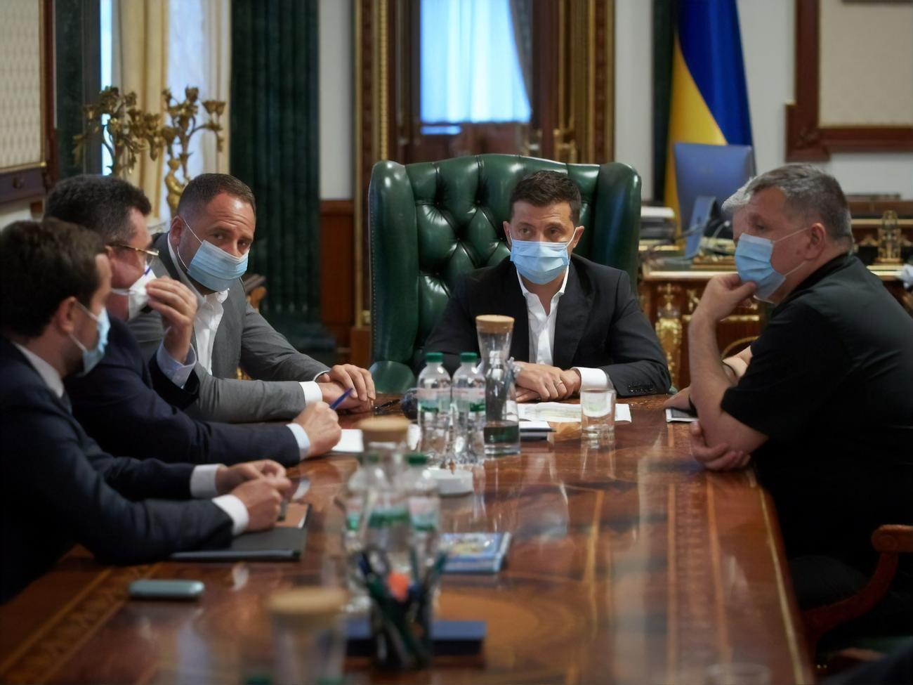 Зеленский утром 8 июля прибыл в район, пострадавший от пожаров