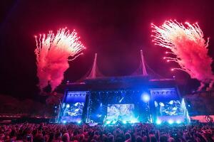 Концерт группы Metallica проходил в Лиссабоне в рамках фестиваля Super Bock Super Rock