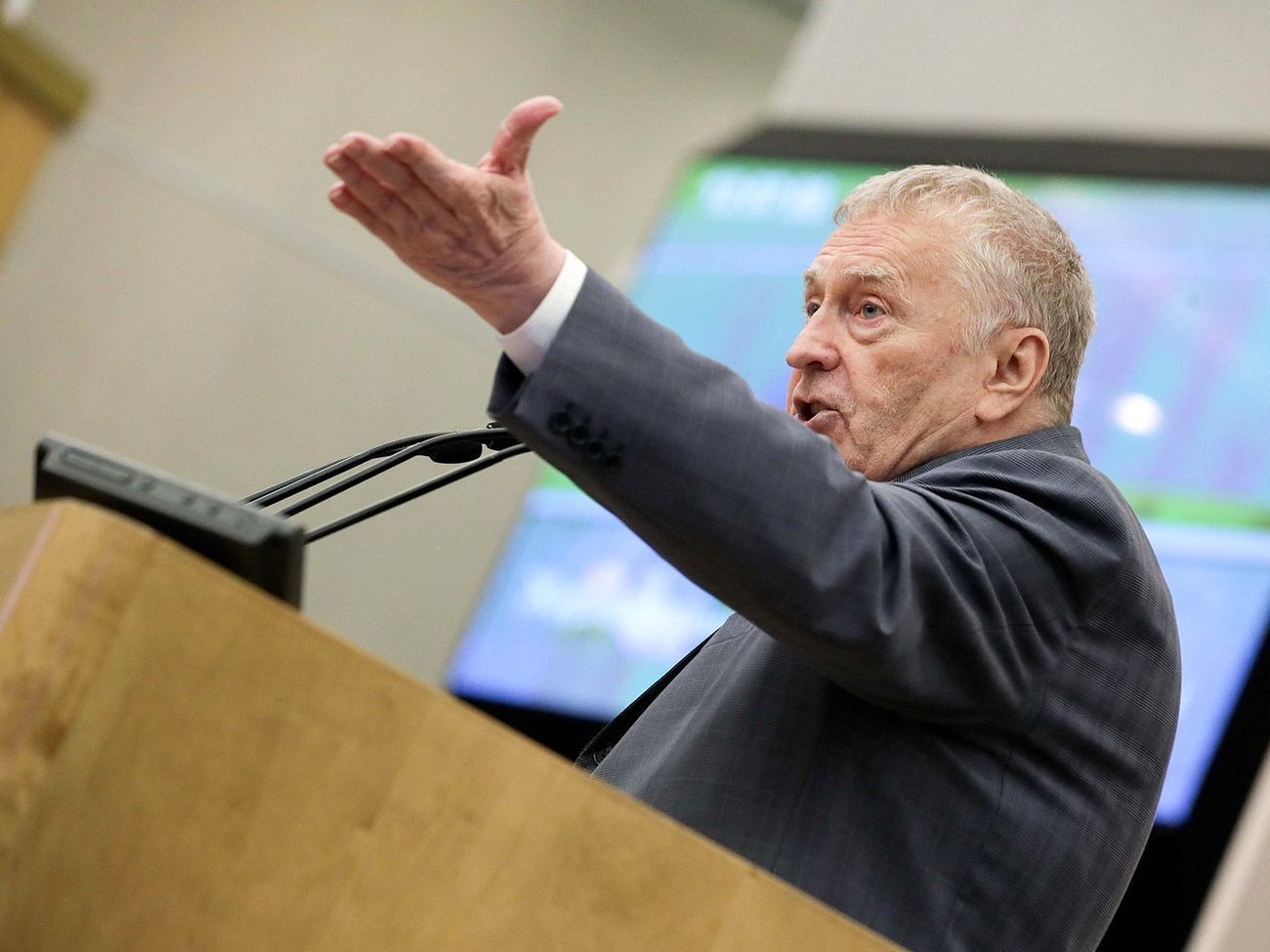 Жириновський (на фото) вважає, що Лукашенко не може відірватися від влади