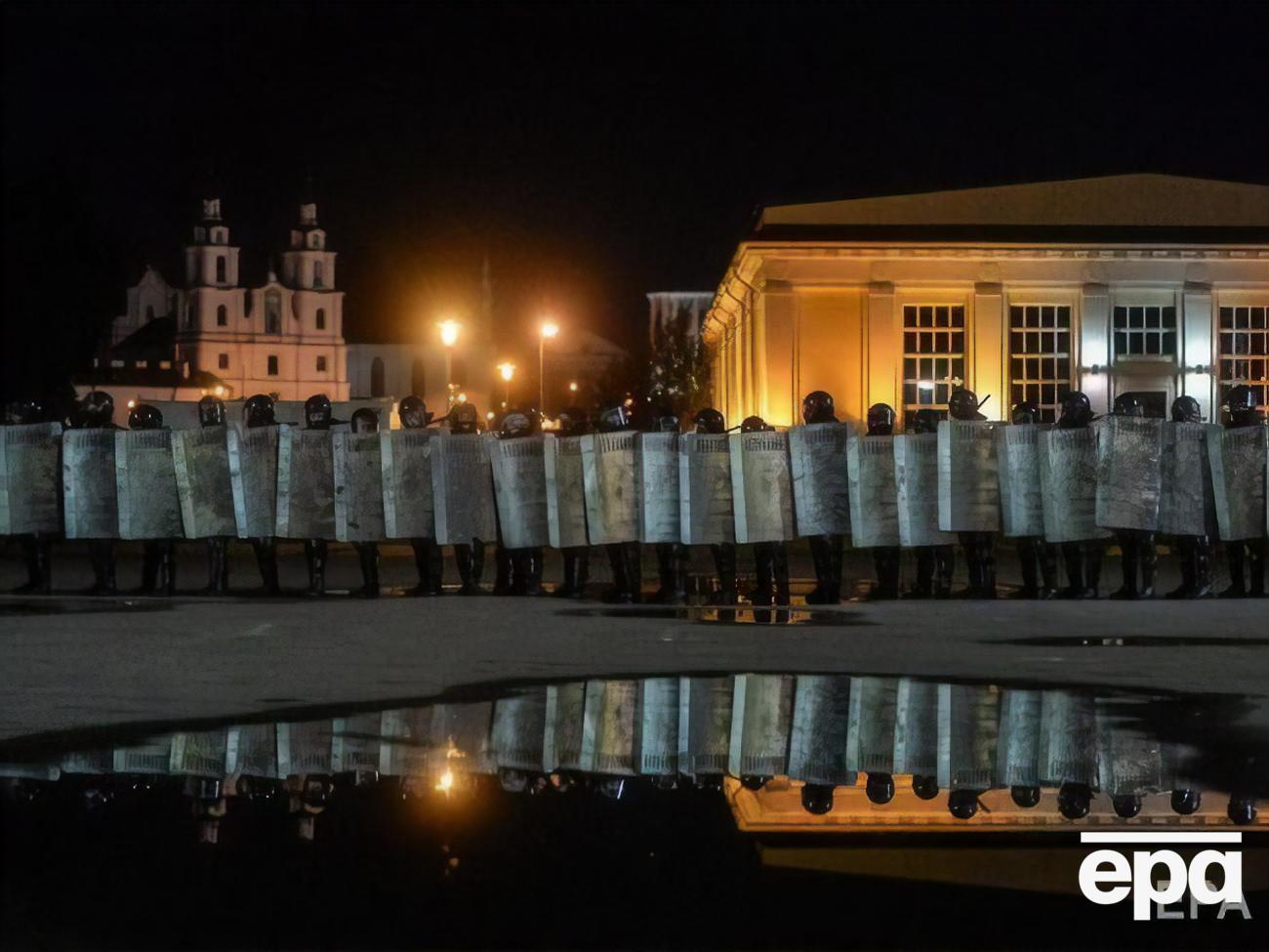 В Беларуси вечером 9 августа прошли массовые акции протеста. Фоторепортаж