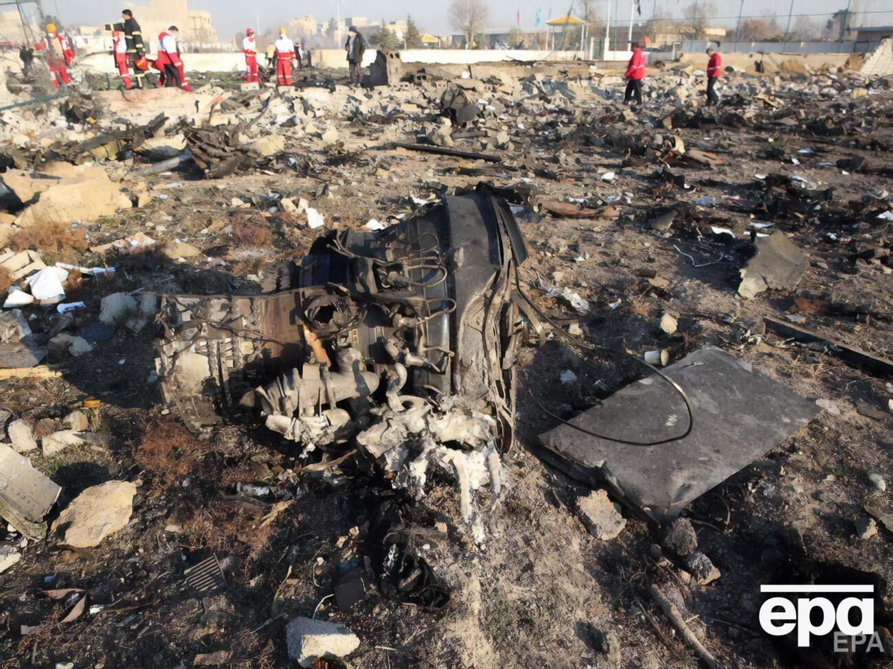 Иранская сторона заявила, что сбитый самолет был застрахован европейскими компаниями