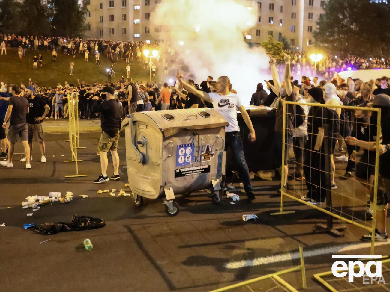 В Минске силовики задерживают протестующих