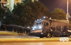 В центр Минска 10 августа стянули милицейские автобусы и автозаки