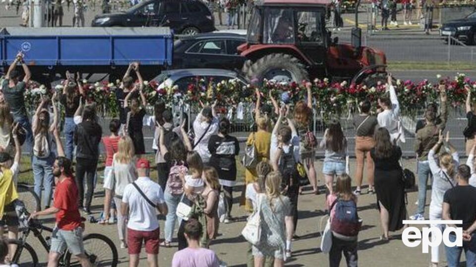 Протесты в Беларуси продолжаются с 9 августа